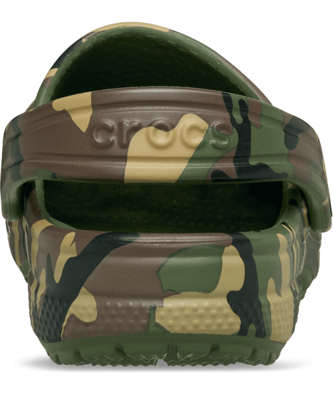 Crocs Classic Camouflage Clog Toddlers - Army Green/Multi in Army Green/Multi