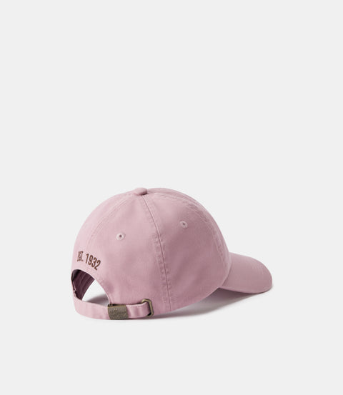 R.M.Williams Mini longhorn twill cap in Mauve
