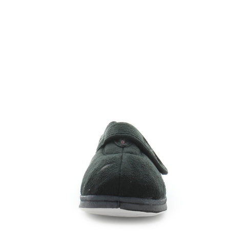 Panda Edythe Slippers - Black in Black