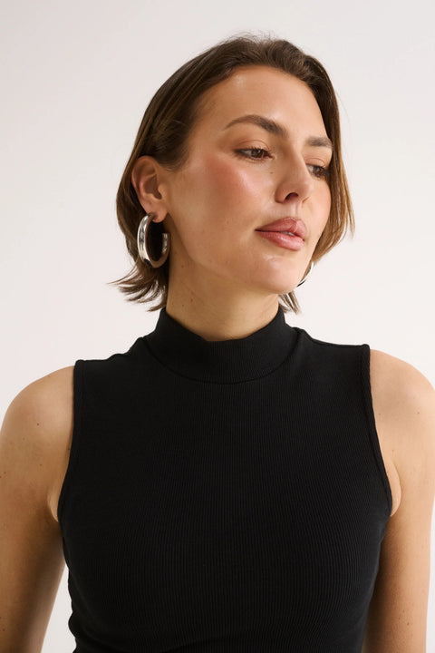Tara Mock Neck Tank
