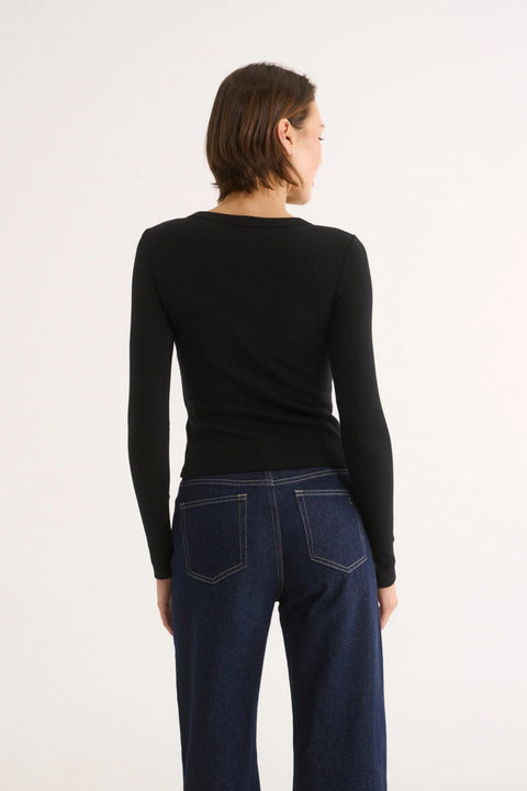 Caterina Snap Button Top
